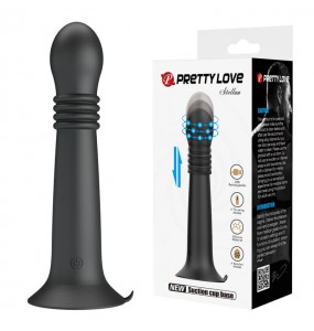 PRETTY LOVE - Stellan Thursting Rotating Bead Massager (Chargeable - Black)